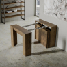 Ausziehbarer Konsolentisch Esszimmer 90x48-296cm Holz Venus Noix Sales
