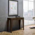 Ausziehbarer Esstisch Holz 90x42-302cm Isotta Noix Sales