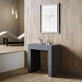 Ausziehbarer Konsolentisch Esszimmer 78x47-299cm Anthrazit Allin Report Aktion