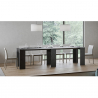 Ausziehbarer Konsolentisch Esszimmer 78x47-299cm Anthrazit Allin Report Lagerbestand