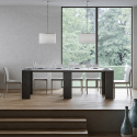 Ausziehbarer Konsolentisch Esszimmer 78x47-299cm Anthrazit Allin Report Katalog