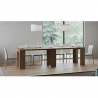 Ausziehbare Eingangskonsole Esstisch 78x47-299cm Holz Allin Oak Lagerbestand