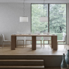 Ausziehbare Eingangskonsole Esstisch 78x47-299cm Holz Allin Oak Katalog