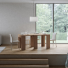 Ausziehbare Eingangskonsole Esstisch 78x47-299cm Holz Allin Oak Rabatte