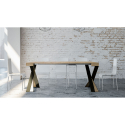 Modernes Design Tisch 90x40-300 cm ausziehbare Diago Oak