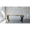 Ausziehbarer Design-Konsolentisch 90x40-300cm Esstisch Diago Oak Sales