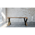 Ausziehbarer Konsolentisch 90x40-300cm Holz moderner Design Diago Fir Sales