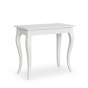 Ausziehbarer Konsolentisch 90x48-308cm klassisches Design Tisch weiß Holland Verkauf