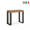 Ausziehbarer Konsolentisch für den Eingangsbereich 90x40-300cm Holz Metall Tecno Fir Angebot