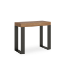 Ausziehbarer Konsolentisch für den Eingangsbereich 90x40-300cm Holz Metall Tecno Fir Verkauf