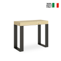 Tisch Design ausziehbar 90x40-300cm Holz Tecno Nature