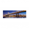 Kunstdruck in hoher Auflösung Stadt Brücke 120x40cm Hello San Francisco Verkauf