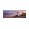 Leinwandbild Meeres-Sonnenuntergang Kunststoff, lebendige Farben 120x40cm Lighthouse Verkauf