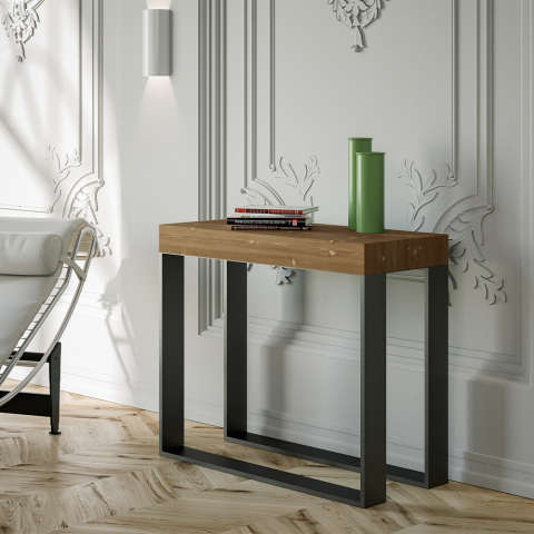 Ausziehbarer Tisch Esszimmer 90x40-300 cm Holz Elettra Fir