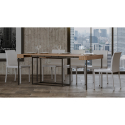 Ausziehbarer Konsolentisch 90x40-300cm Skandinavisches modernes Design Tisch Nordica Eiche Sales