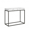 Ausziehbarer Design-Konsolentisch aus Marmor 90x40-300cm Nordica Marmor Design-Tisch Angebot