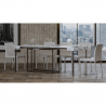 Ausziehbarer Design-Konsolentisch aus Marmor 90x40-300cm Nordica Marmor Design-Tisch Sales