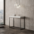 Ausziehbarer Tisch 90x40-300cm Modernes Design Weiß Nordica
