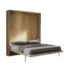 Schrankbett Doppelbett 160x190cm Wandklappbett Holz Kentaro Oak Angebot