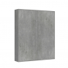 Schrankbett 160x190cm Klappbett Doppelbett Wandbett Grau Kentaro Concrete Sales