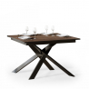 Erweiterbarer Design-Esstisch 90x120-180cm modern Holz Ganty Wood Angebot