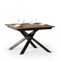Moderner ausziehbarer Esstisch aus Holz 90x120-180cm Ganty Oak Angebot