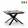 Ausziehbarer Tisch weiß 90x120-180cm Küche Esszimmer Ganty White Verkauf