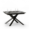 Ausziehbarer Esstisch modern 90x120-180cm anthrazit Ganty Report Angebot