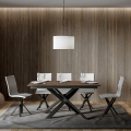Moderner ausziehbarer Esstisch 90x160-220cm Holz Ganty Long Wood Aktion