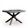 Ausziehbarer Esstisch Küche grau 90x130-234cm Volantis Concrete Angebot