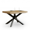 Moderner ausziehbarer Esstisch 90x130-234cm Holz Volantis Wood Angebot
