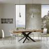 Moderner ausziehbarer Esstisch 90x130-234cm Holz Volantis Wood Sales