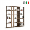 Moderne Wandregal Design Holz 5 Böden für Zuhause und Büro Kato C Wood Verkauf