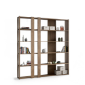 Modernes Holzdesign Wand Bücherregal 6 Regale Home Office Kato C Holz Angebot
