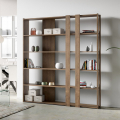 Moderne Wandregal Design Holz 5 Böden für Zuhause und Büro Kato C Wood Aktion