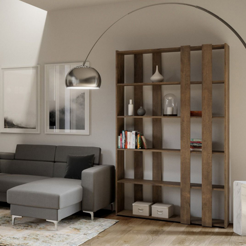 Moderne Wandregal Design aus Holz für Wohnzimmer Kato A Small Wood Aktion