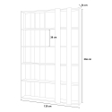 Moderne Wandregal Design aus Holz für Wohnzimmer Kato A Small Wood Sales