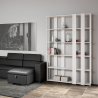 Design-Wandregal mit 5 Ablagen weiß modern für Zuhause & Büro Kato E Small Aktion