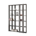 Moderne graue Wandregal mit 5 Regalböden Kato E Small Concrete Angebot