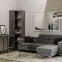 Eckregal Wand modernes Design grau Kato Angolo A Concrete Aktion