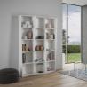 Moderne Wandregal weiß Wohnzimmer Büro Trek 3 Aktion