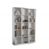 Moderne Wandregal weiß Wohnzimmer Büro Trek 3 Angebot