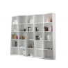 Moderne weiße Wandregal Trek 5 für Wohnzimmer & Büro Angebot