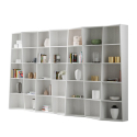 Moderne Wandregal Weiß Design für Wohnzimmer Büro Trek 7 Angebot