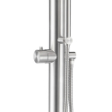 Gartendusche Säule mit Mischbatterie und Handbrause für Pool Sassari Rabatte