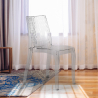 Stapelbare Küchen- und Barstühle aus transparentem Polycarbonat Hypnotic Grand Soleil Verkauf