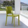 Grand Soleil Sunshine Modern Design Küchen- und Barstühle aus Polypropylen 