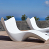 Weiße Gartenliege Cassiopea – Design Sonnenliege für Pool und Terrasse Sales