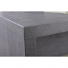 Schreibtisch Arbeitstisch Bürotisch aus Holz Grau Zementfarbe Design Pratico