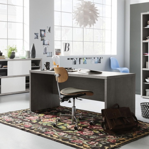 Schreibtisch Holz Modernes Design für Büro Arbeitszimmer 178x69cm Xxl